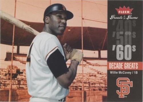 2006 Fleer Greats of the Game - Willie McCovey #DEC-WM