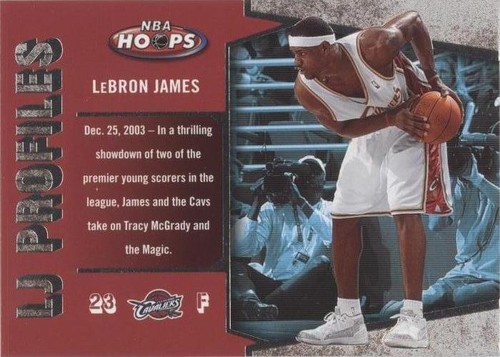 2005-06 NBA Hoops - LeBron James #LBJ-11