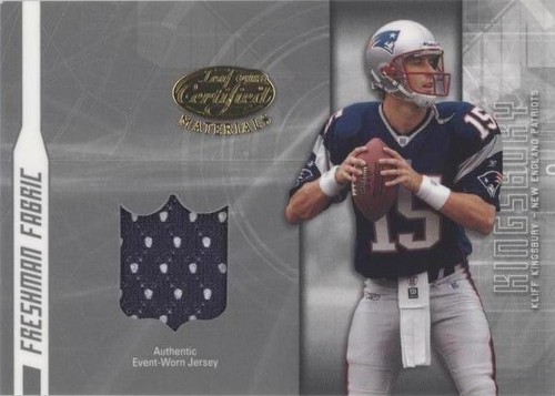 2003 Leaf Certified Materials Kliff Kingsbury #FF-156