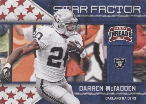 2011 Panini Threads Darren McFadden #6