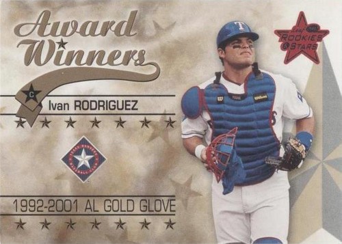 2002 Leaf Rookies & Stars - Ivan Rodriguez #296