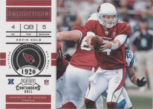 2011 Playoff Contenders Kevin Kolb #90