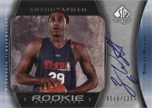 2005-06 SP Authentic - Bracey Wright #130