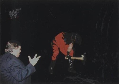 2000 Comic Images WWF No Mercy - Shawn Michaels Undertaker #77