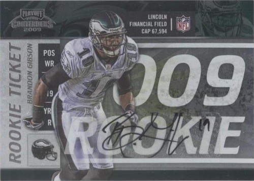 2009 Playoff Contenders Brandon Gibson #144