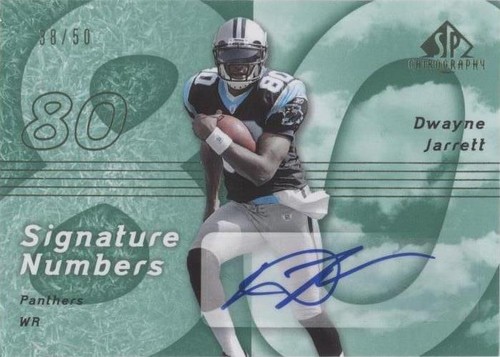 2007 SP Chirography Dwayne Jarrett #SN-DJ