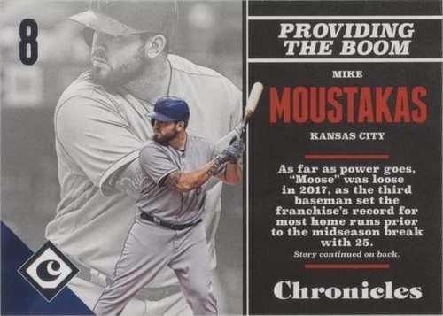 2017 Panini Chronicles - Mike Moustakas #48