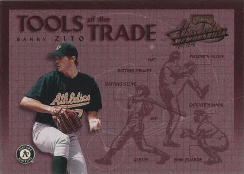 2002 Playoff Absolute Memorabilia - Barry Zito #TT-77