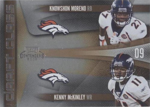 2009 Playoff Contenders Kenny McKinley Knowshon Moreno #7