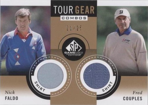 2014 SP Game Used Edition - Fred Couples Nick Faldo #TG2FC