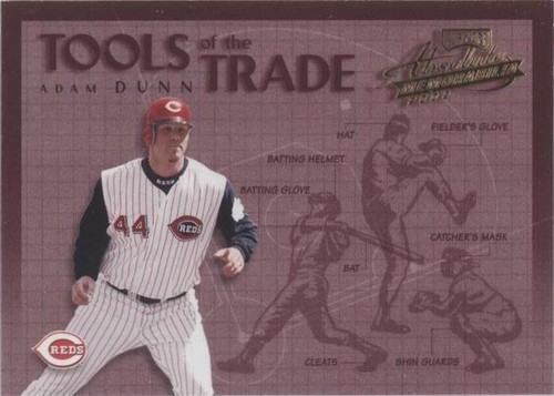 2002 Playoff Absolute Memorabilia - Adam Dunn #TT-48