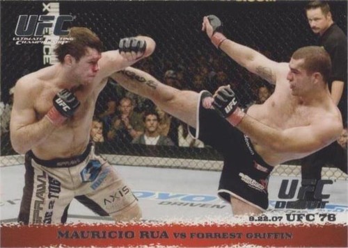 2009 Topps UFC Round 1 - Forrest Griffin Mauricio Rua #70