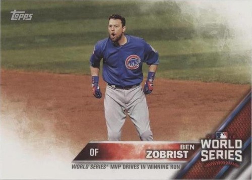 2016 Topps World Series Champions - Ben Zobrist #WS-14