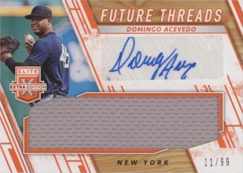 2019 Panini Elite Extra Edition - Domingo Acevedo #FTS-DA