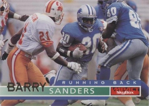 1995 Skybox Impact Barry Sanders #49