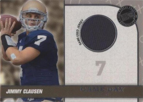2010 Press Pass Portrait Edition Jimmy Clausen #GDG-JC