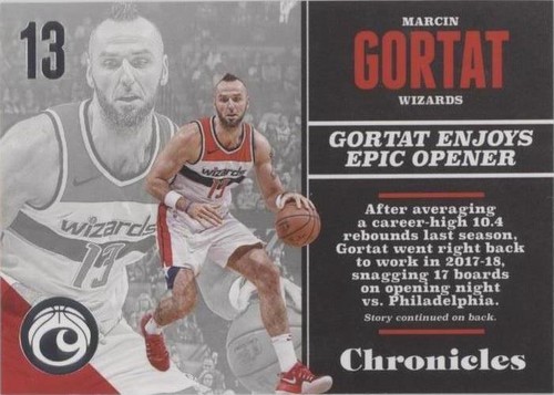 2017-18 Panini Chronicles - Marcin Gortat #91