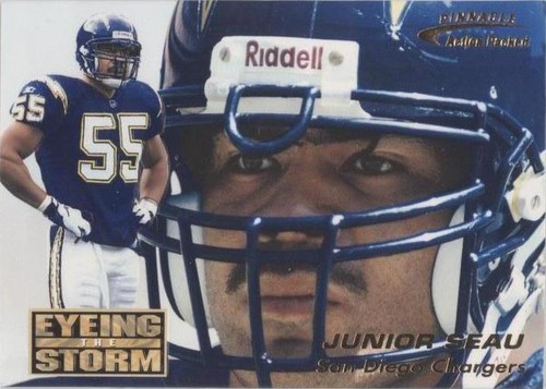 1996 Pinnacle Action Packed Junior Seau #116