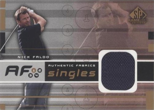 2003 SP Game Used Edition - Nick Faldo #AF-NF