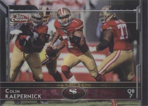 2015 Topps Chrome Colin Kaepernick #56