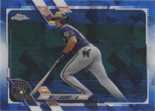2021 Topps Chrome Update Series Sapphire Edition - Willy Adames #US276