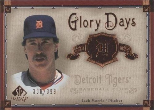 2005 SP Legendary Cuts - Jack Morris #GD-JM