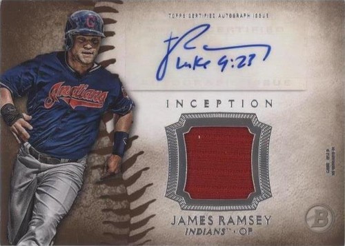 2015 Bowman Inception - James Ramsey #IAR-JRA