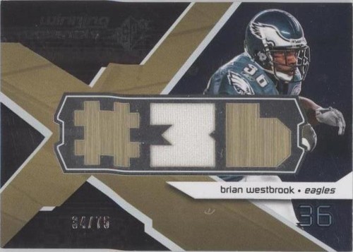2008 SPx Brian Westbrook #WM-BW