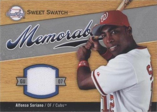 2007 Sweet Spot - Alfonso Soriano #SW-AS