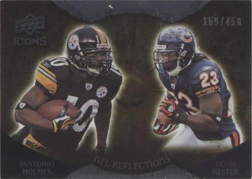 2009 Upper Deck Icons Devin Hester Santonio Holmes #RF-HH