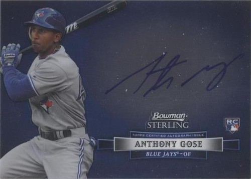 2012 Bowman Sterling - Anthony Gose #BSAR-AG