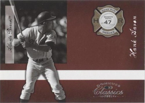 2005 Donruss Classics - Hank Aaron #HR-44