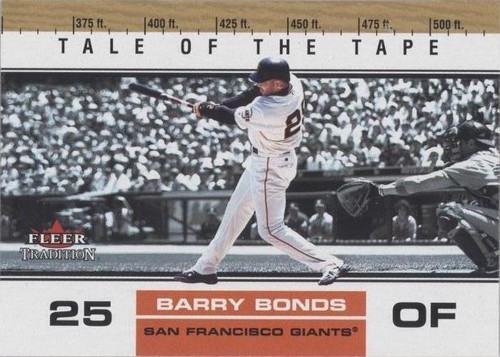 2002 Fleer Tradition Update - Barry Bonds #U386