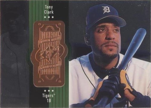 1998 SPx Finite - Tony Clark #85