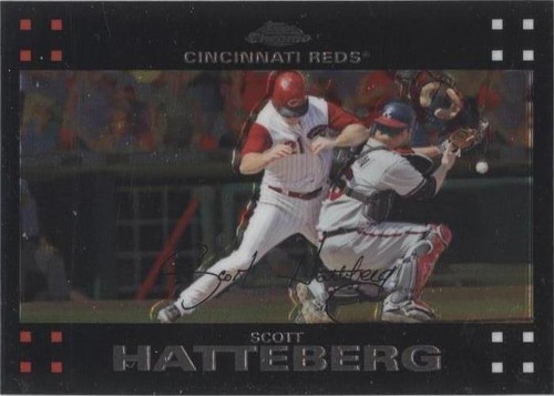 2007 Topps Chrome - Scott Hatteberg #98
