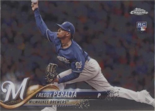 2018 Topps Chrome Update - Freddy Peralta #HMT93