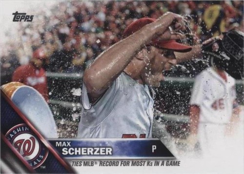 2016 Topps Update Series - Max Scherzer #US169