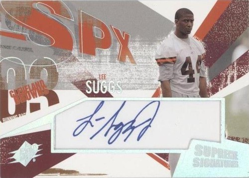 2003 SPx Lee Suggs #SS-LS