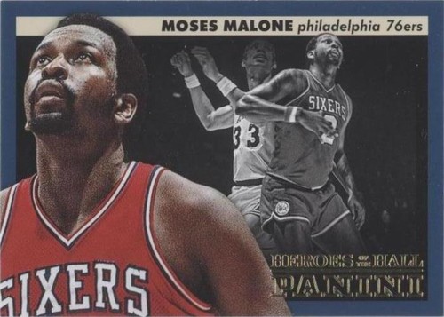 2012-13 初年度Prizm Moses Malone 2012-13 Panini Prizm Moses Malone Base Card #169 HOF