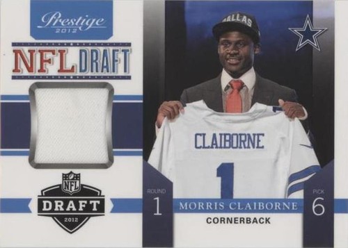 2012 Playoff Prestige Morris Claiborne #6