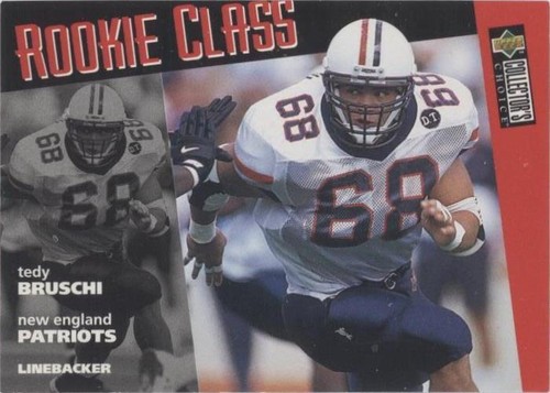 1996 Upper Deck Collector's Choice Tedy Bruschi #37