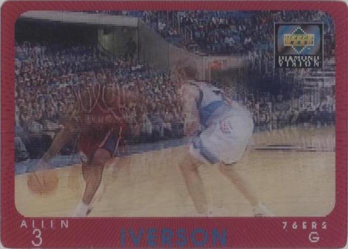 1997-98 Upper Deck Diamond Vision - Allen Iverson #20