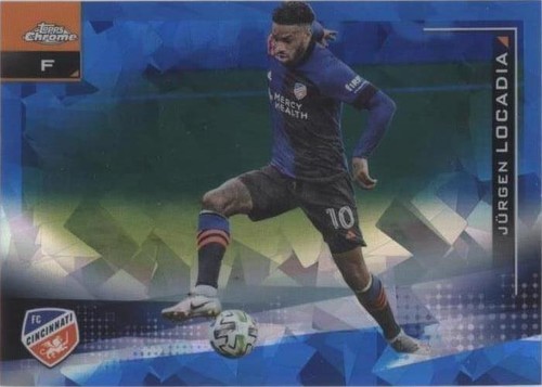 2021 Topps Chrome MLS Sapphire Edition Jurgen Locadia #23