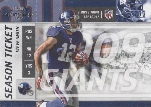 2009 Playoff Contenders Steve Smith #66