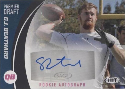 2017 Sage Hit C.J. Beathard #A89