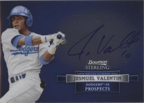 2012 Bowman Sterling - Jesmuel Valentin #BSAP-JV