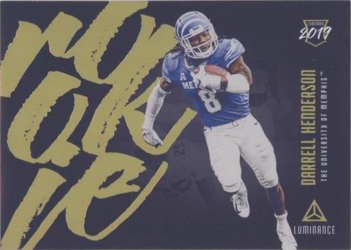 2019 Panini Luminance Darrell Henderson #L17