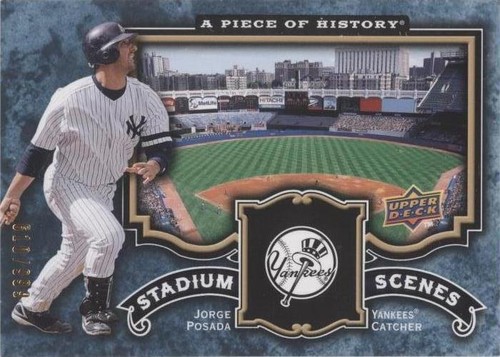 2009 Upper Deck A Piece of History - Jorge Posada #SS-JP