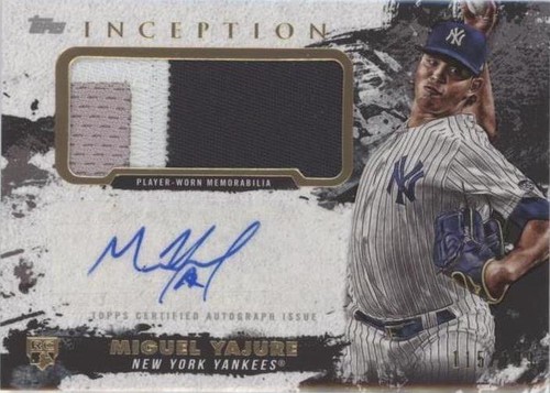 2021 Topps Inception - Miguel Yajure #APC-MY