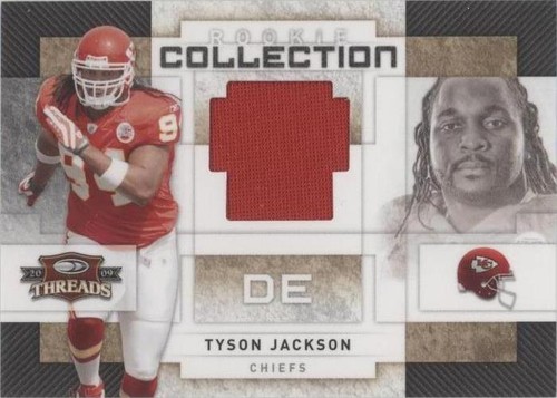2009 Donruss Threads Tyson Jackson #2